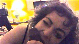 amateur interracial blowjob