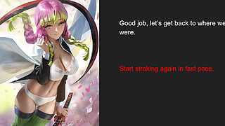 Mitsuri Demon Slayer Hentai Femdom JOI (Nipple Play, CBT)