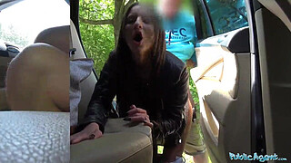 Public Agent Single white female fucks big cock