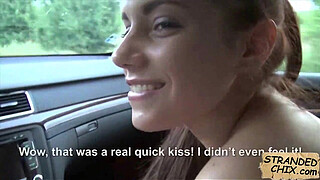 Amateur babe blowjob while driving Jenny Dark.2.2