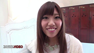 Hardcore Teen Chisa Hoshino Gets Fingered and Fucked Her Shaved Pussy Blissfully