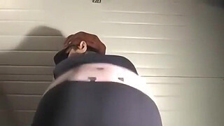 Amazing Big Ass on the Garage!