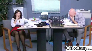 Sex Tape With Round Big Tits Horny Office Girl (reena sky) clip-27
