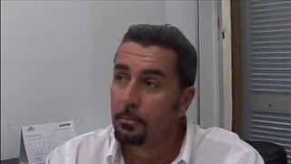 the. Italian! Busty blonde sucks dad's big cock