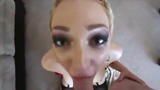 Lily Labeau Deepthroats Cock and Gets Facial