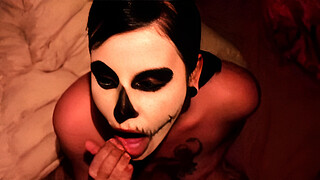 ExGF In The Spirit Of Halloween