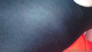 Oiled Pawg Takes Black Dick Through Her Ripped Leggings