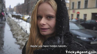 Tricky Agent - Perfect pussy Ann Marie debut teen porn