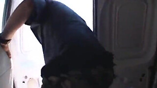 Sexy girl wants a good fuck in the van