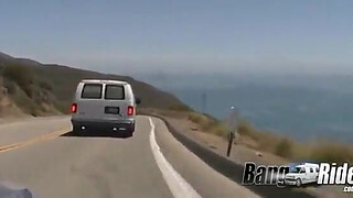 Sexy girl wants a good fuck in the van