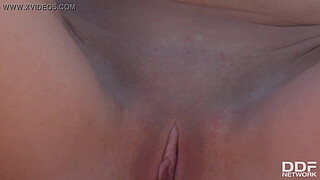 Hot Fitness Model Elina Masturbates Her Sweet Shaved Pussy In The Outdoors
