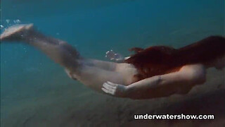 Sea makes her inner mermaid come outside