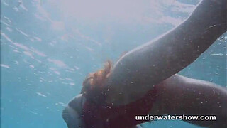 Sea makes her inner mermaid come outside