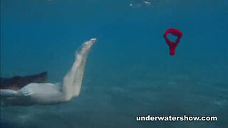 Sea makes her inner mermaid come outside