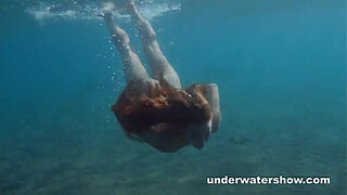 Sea makes her inner mermaid come outside