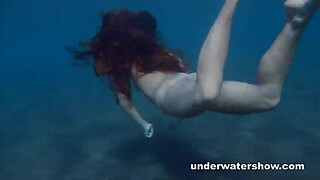 Sea makes her inner mermaid come outside