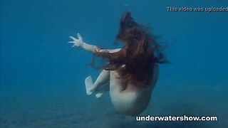 Sea makes her inner mermaid come outside