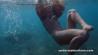 Sea makes her inner mermaid come outside