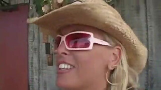 busty blonde babes first bangvan orgy