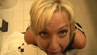 cougar blonde ypp blowjob