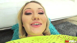 Tight Teen Zelda Sucks Big Cock then fucked