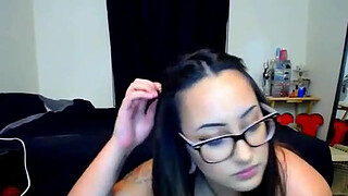 Cute Girl and her sex toys on webcam