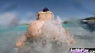 Hard Anal Bang With Big Round Wet Oiled Butt Girl (mandy muse) vid-23