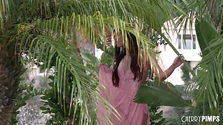 Cute Brunette Xxlayna Marie Dances and Masturbates With Vibrator on her Shaved Pussy