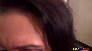 Titty Fucked Brunette