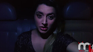 I parked the car on the street where I had a crowd and had sex with some strangers.