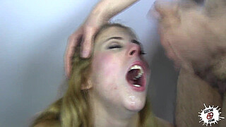 Rena's Bukkake, the cock sucker