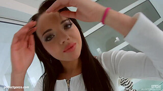 Allinternal Hot girl Tricia Teen c. on a big cock and makes him cum really h