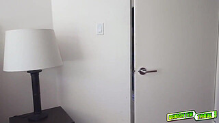Elsa Dream slurping Daddy Erics big cock