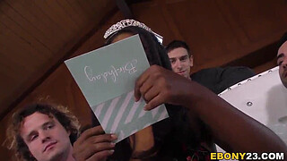 Anal Whore Daya Knight's First Time Gangbang