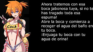 Misty Pokémon (Femdom/Hentai/Bathtube/Humiliation/Pissplay) Spanish