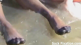 Film us while we worship each other' s feet
