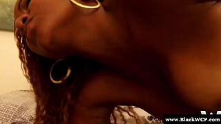 Brazilian nubian babe Renata Q drilled