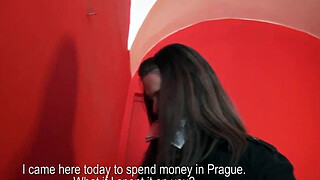 Natural Czech brunette gets fucked