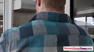 Mature Melanie Monroe helping teens fuck