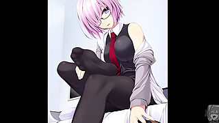 Anime Feet Jerk Off Challenge