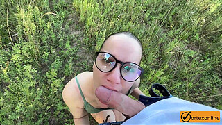 Amateur Outdoor Sex with StepSis (4K 60fps)