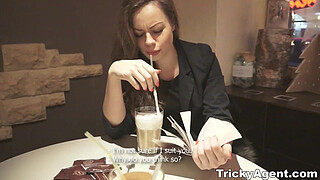 Tricky Agent - Stylish cutie Rita Milan who loves cock teen-porn