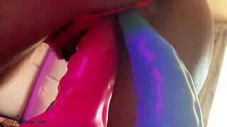 Cute Teen Masturbate Anal Sex Toys - Double Anal Penetration