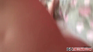 Czech Amateur blonde fucking her boyfriend and taking facial cumshot