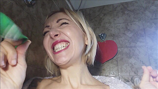 I have a vice: sitting naked on balloons, then licking and rubbing them and ...
