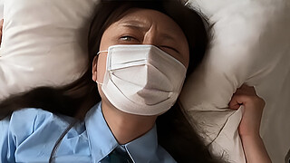 "Mask de real amateur" Even though I have a boyfriend, I'm betrayed for the first time.