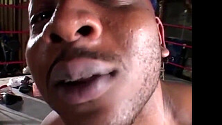 Gangbang six black cocks one white pussy