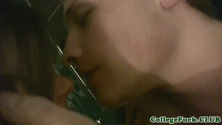 teenagers cocksucking at dorm orgy