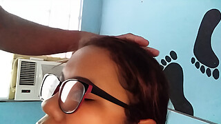 Cumming on the face of the naughty Suzy Furacão