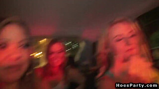 Hot teens at orgy sex party